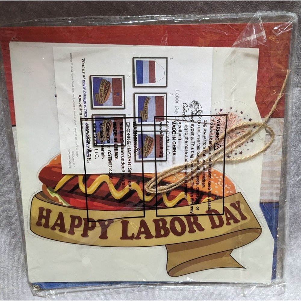 Bass Pro Shops Cabela's Labor Day Craft Kit